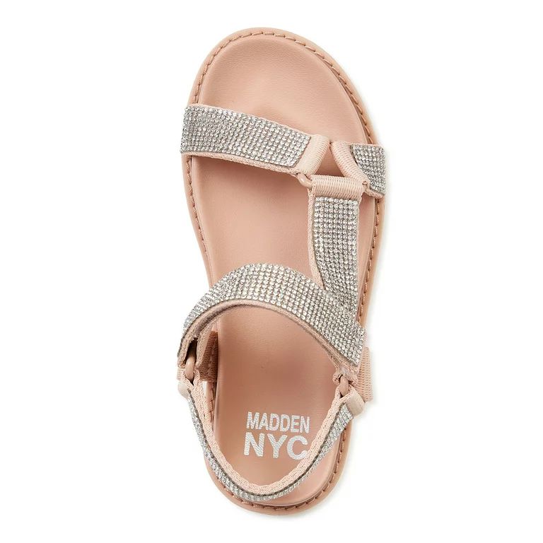 Madden NYC Girls Fashion Flatform Sandals, Sizes 12-6 | Walmart (US)