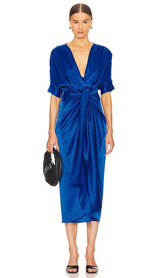Sami Midi Dress in Cobalt | Revolve Clothing (Global)