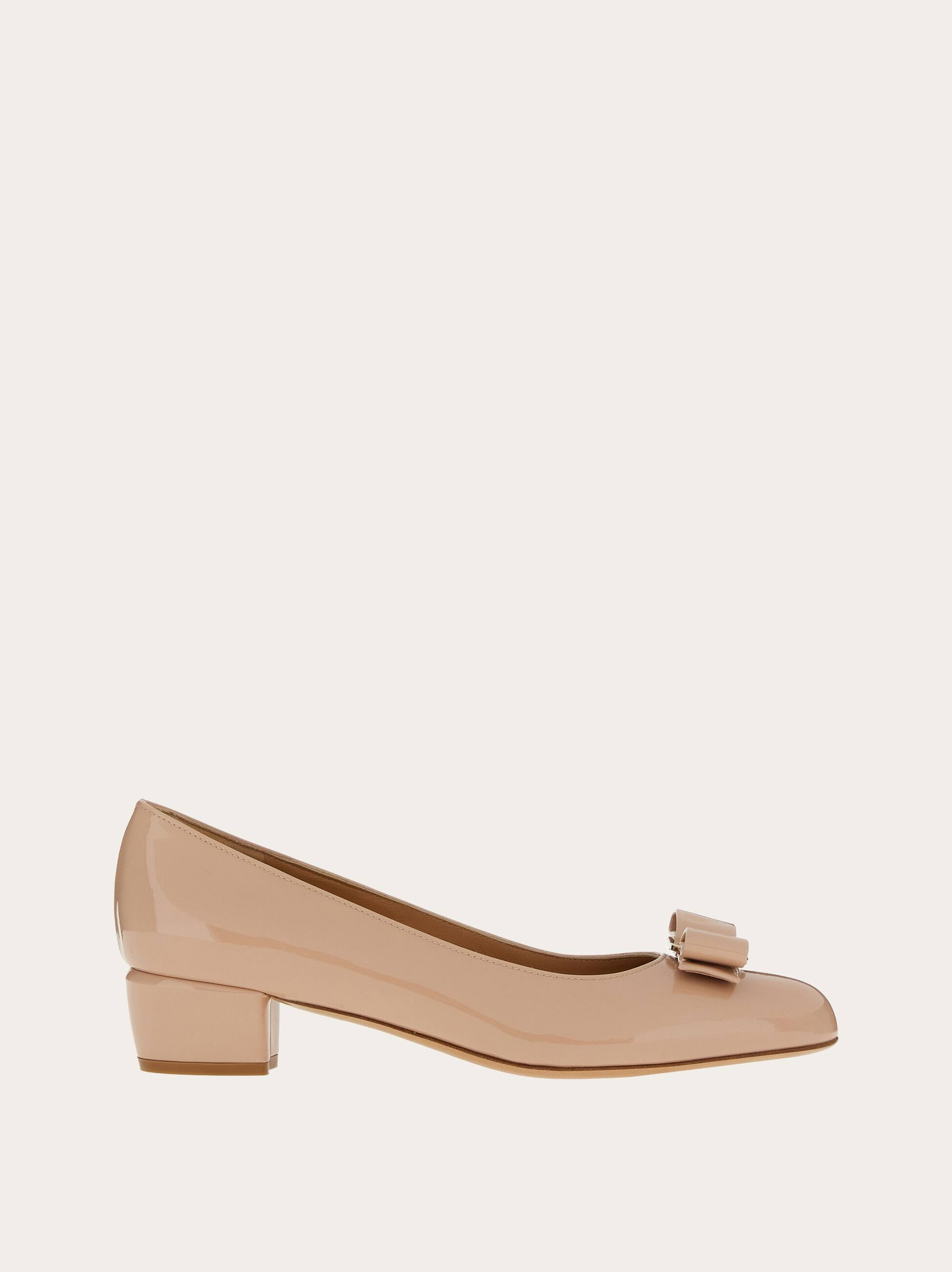 Ferragamo Women Vara pump Beige Size 9.5 | Ferragamo