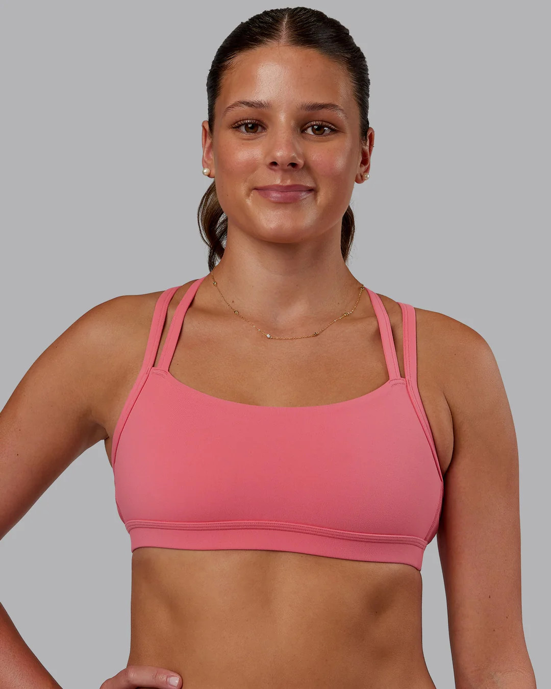 Velocity Sports Bra - Pink Lemonade | LSKD | LSKD