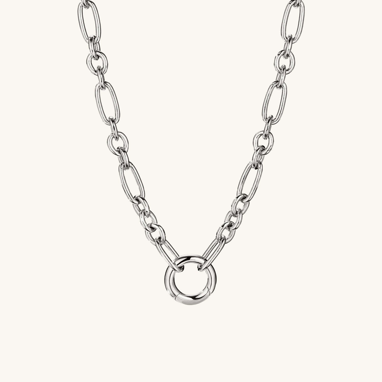 Mixed Link Chain Charm Necklace | Mejuri (Global)