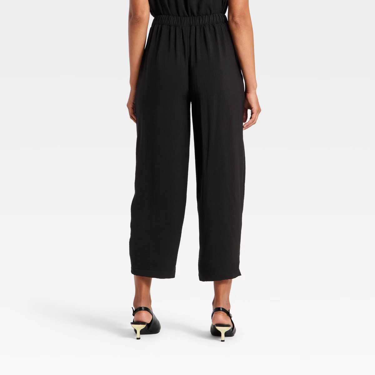 Women's Modern Gauze Barrel Leg Pants - A New Day™ | Target