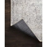Ophelia & Co. Dereck Oriental Silver/Slate Area Rug | Wayfair North America
