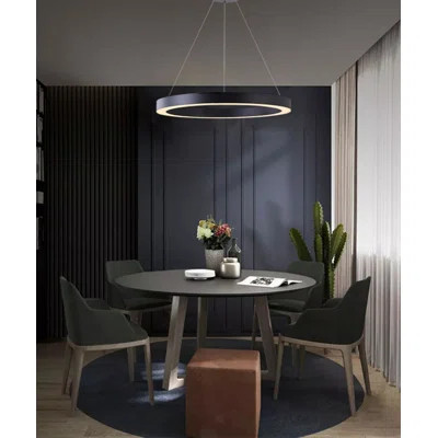 Modern 1 Light LED Round Pendant | Wayfair North America