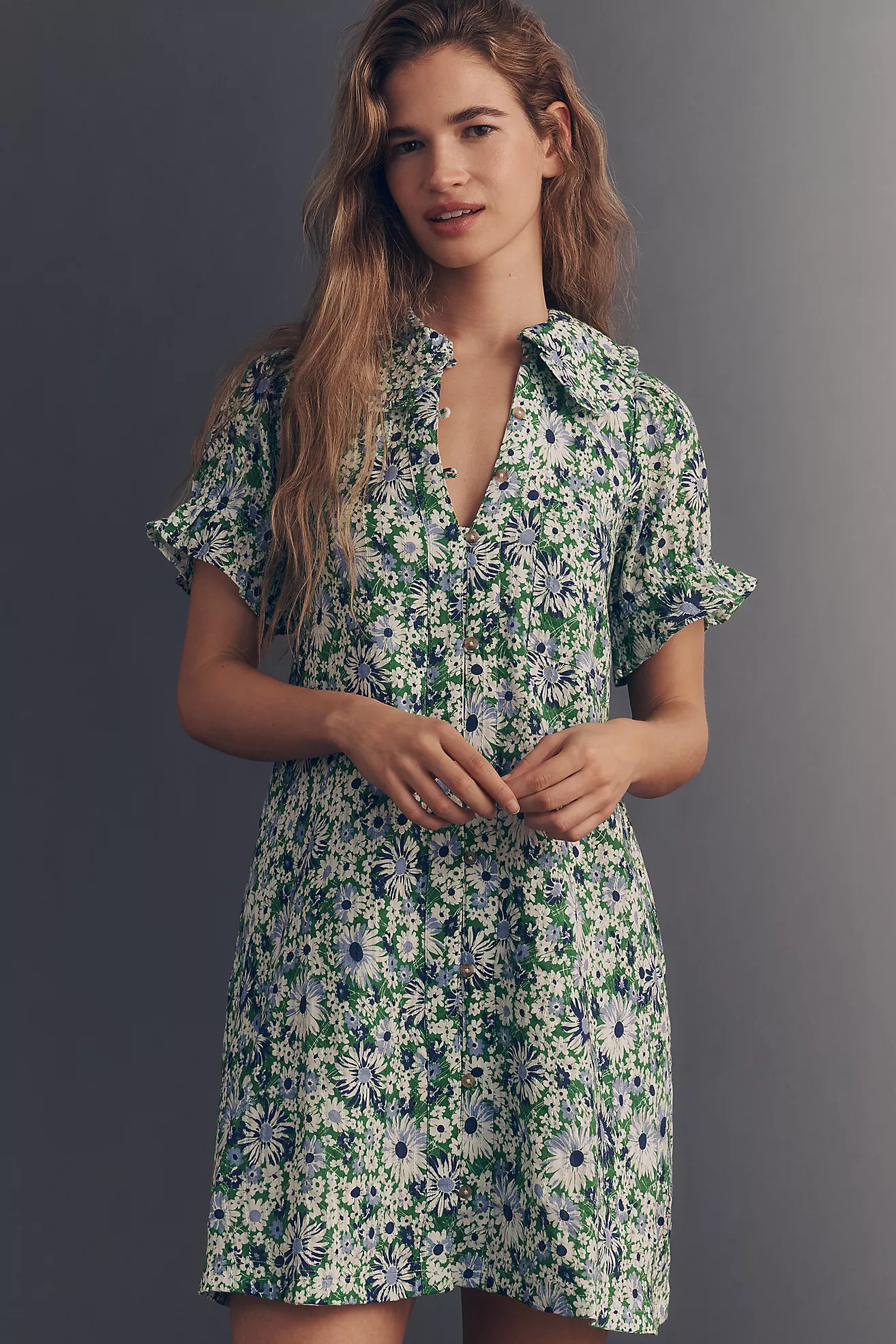 The Keira Mini Dress by Pilcro | Anthropologie (US)