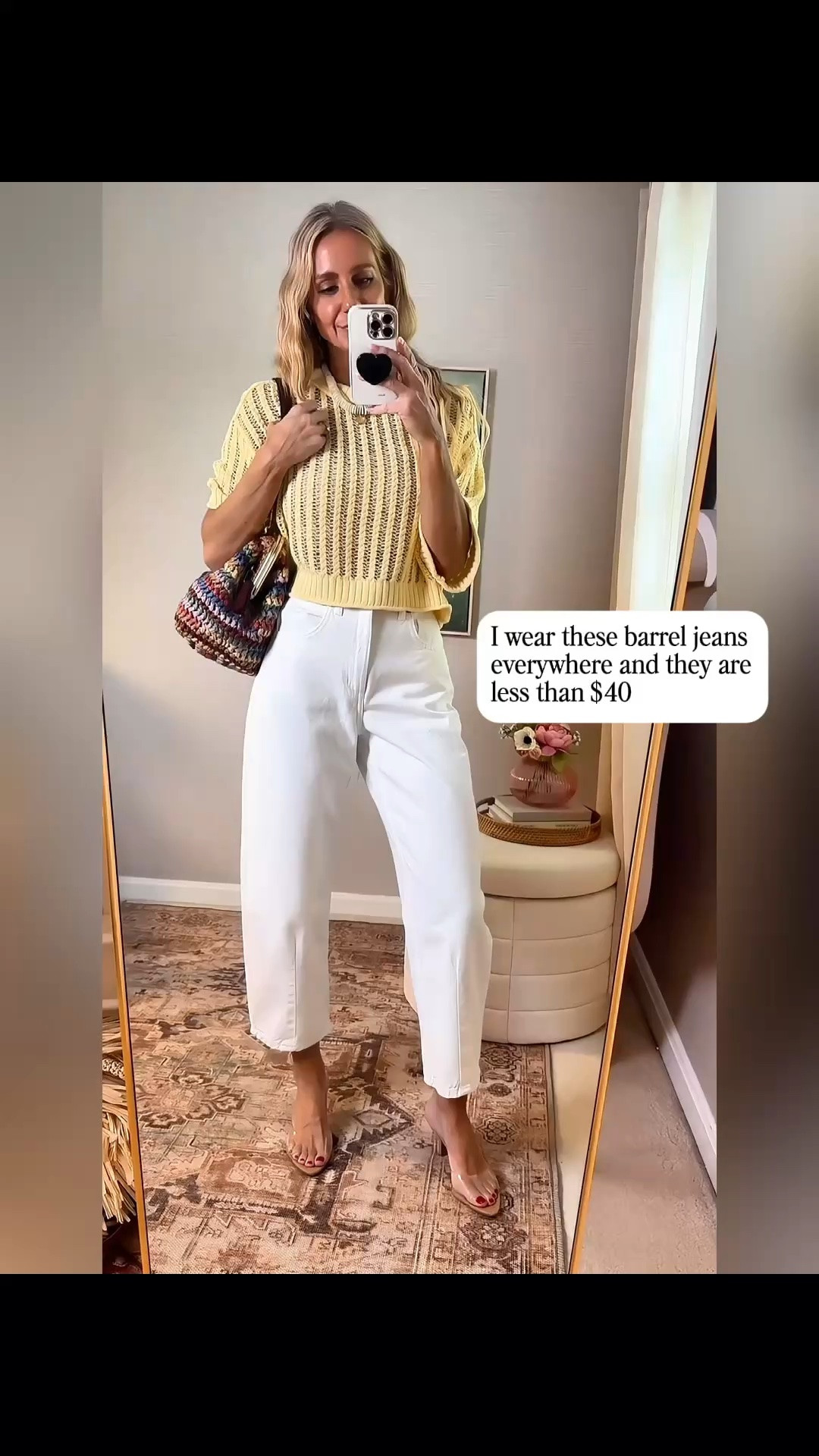 Target barrel jeans that cinch at the waist. Perfect for summer events. I love these jeans. I’m wearing a size 2.

#LTKSeasonal #LTKActive #LTKU
