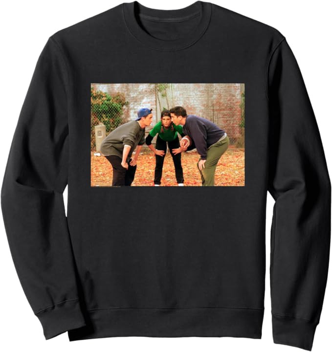 Friends Fall Chandler Rachel Ross Huddle TV Show Sweatshirt | Amazon (US)