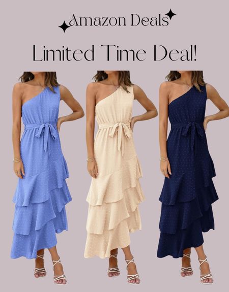 Amazon deals / Pretty Garden Womens Summer Floral One Shoulder Tiered Ruffle Flowy Midi Beach Boho Dress / wedding guest dress / Mother’s Day dress / graduation dress / baby shower dress / wedding shower dress 

#LTKWedding #LTKFindsUnder50 #LTKSaleAlert