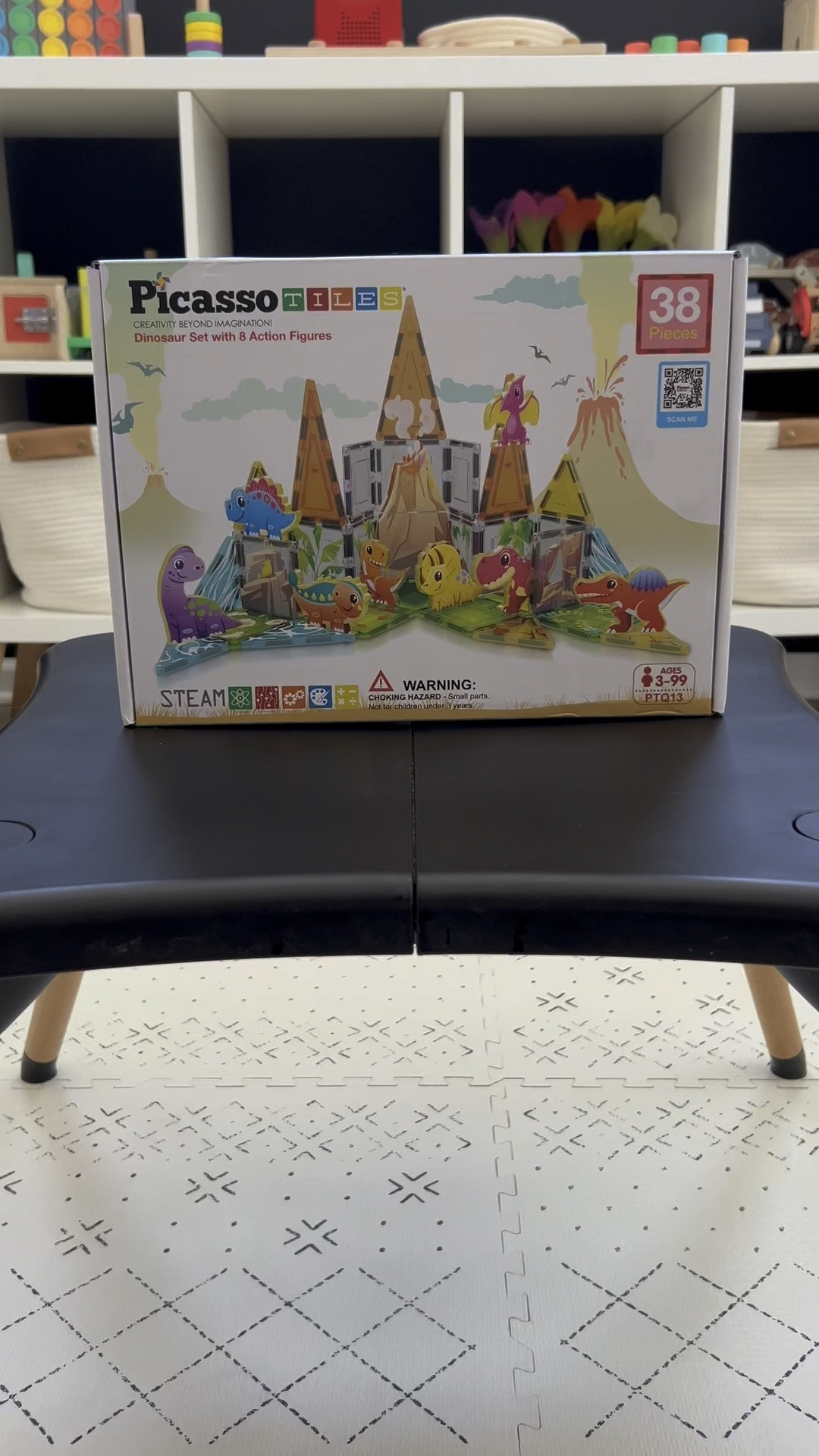 The best addition to our playroom is Picasso tiles. This dinosaur set is so cute! 

#LTKhome #LTKfamily #LTKkids