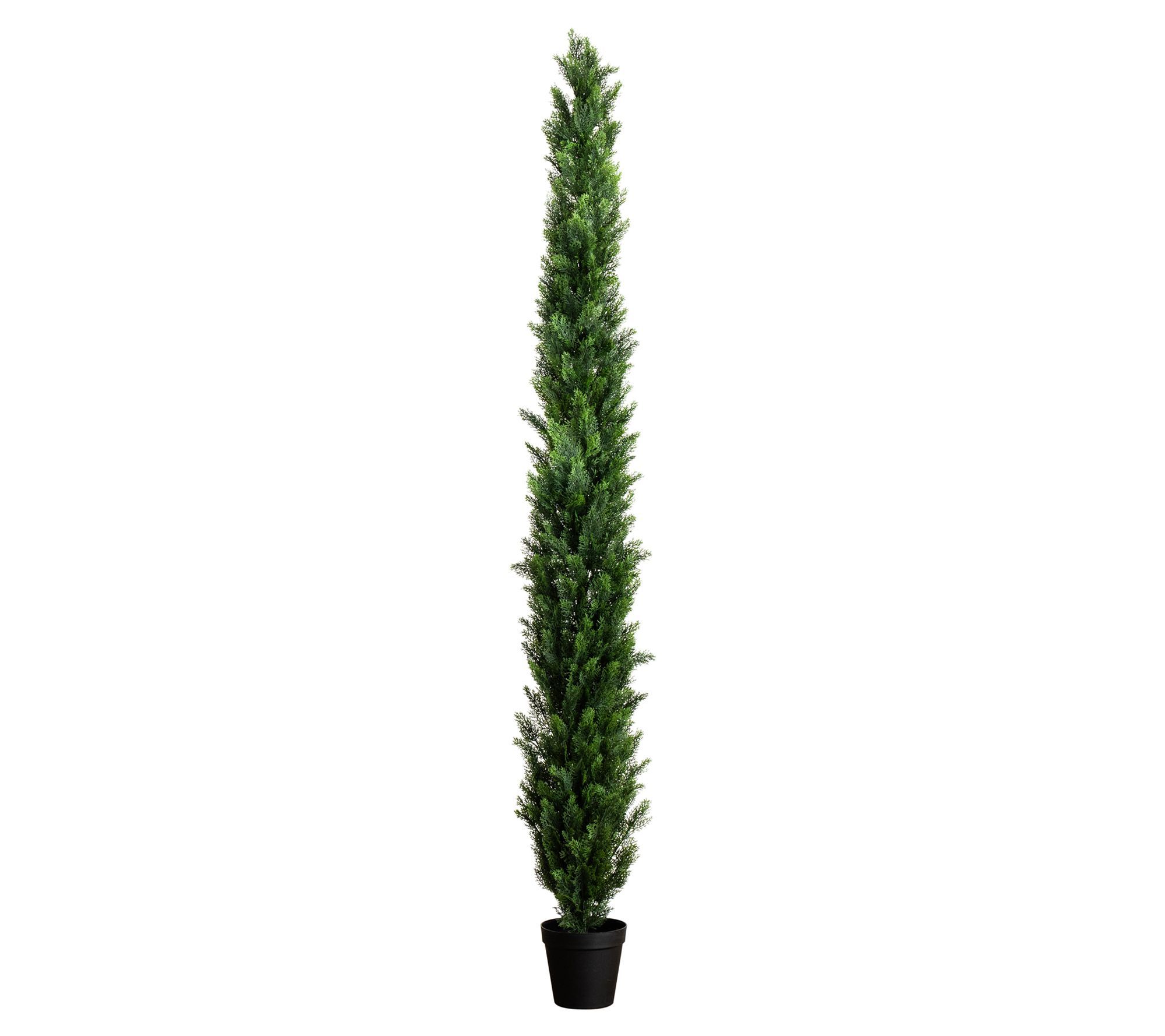 Nearly Natural 10' Cedar Pine Faux Tree UV | QVC