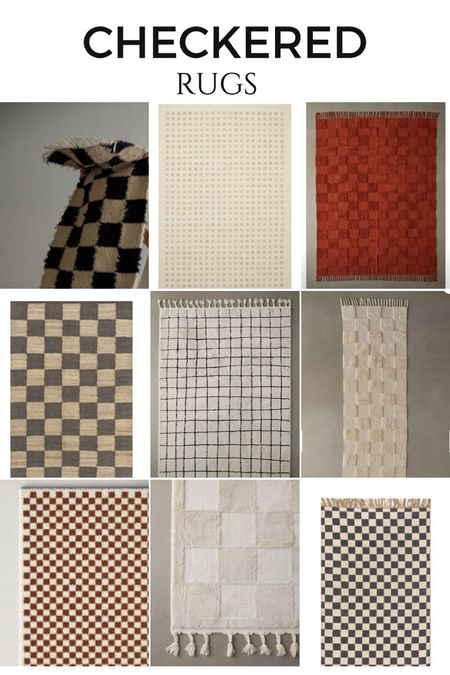 I love the checkered trend especially in home decor! I found so many sand here’s a few of my top favs. Some rugs are on sale! 

#LTKhome