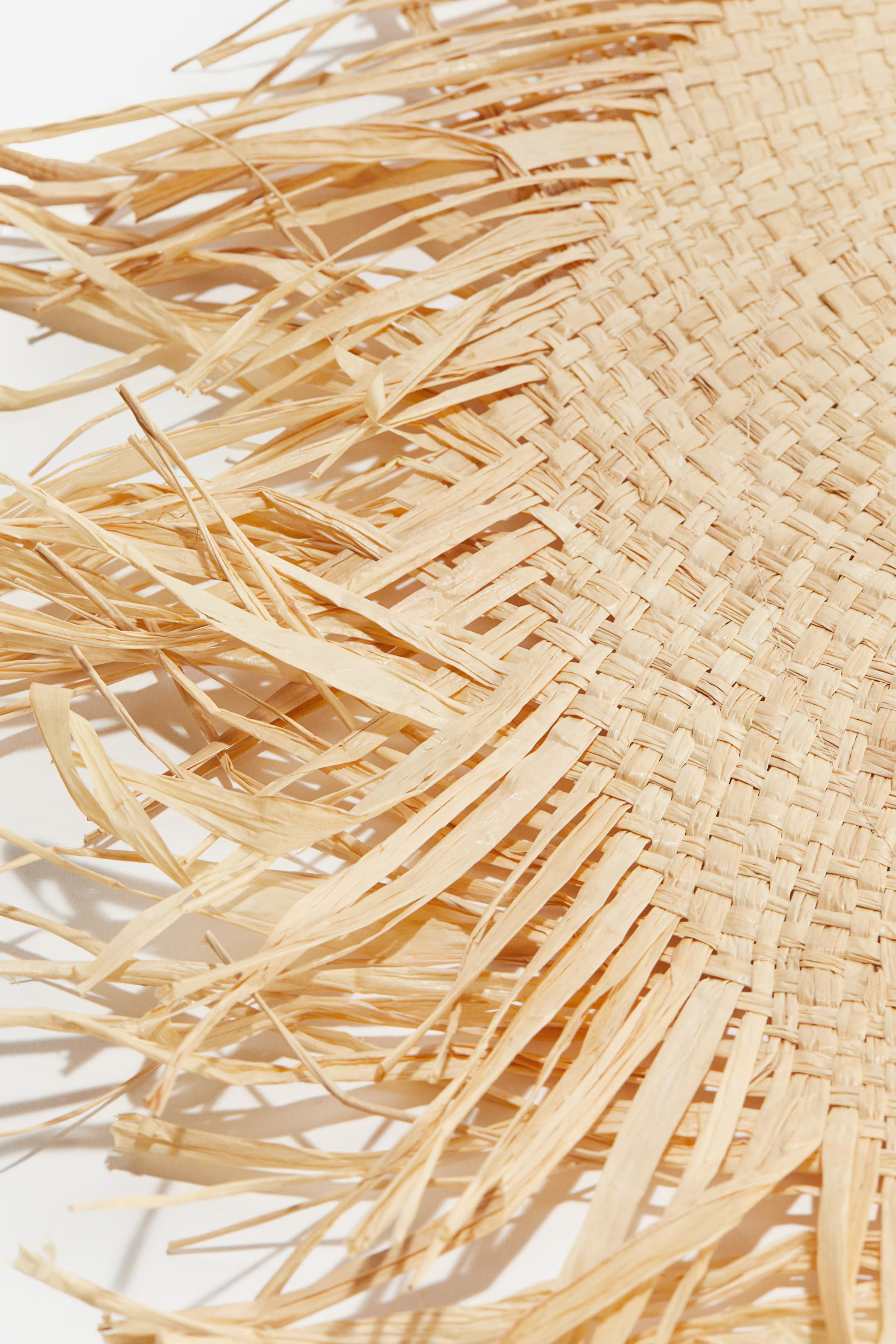 Frayed Straw Hat | H&M (US + CA)