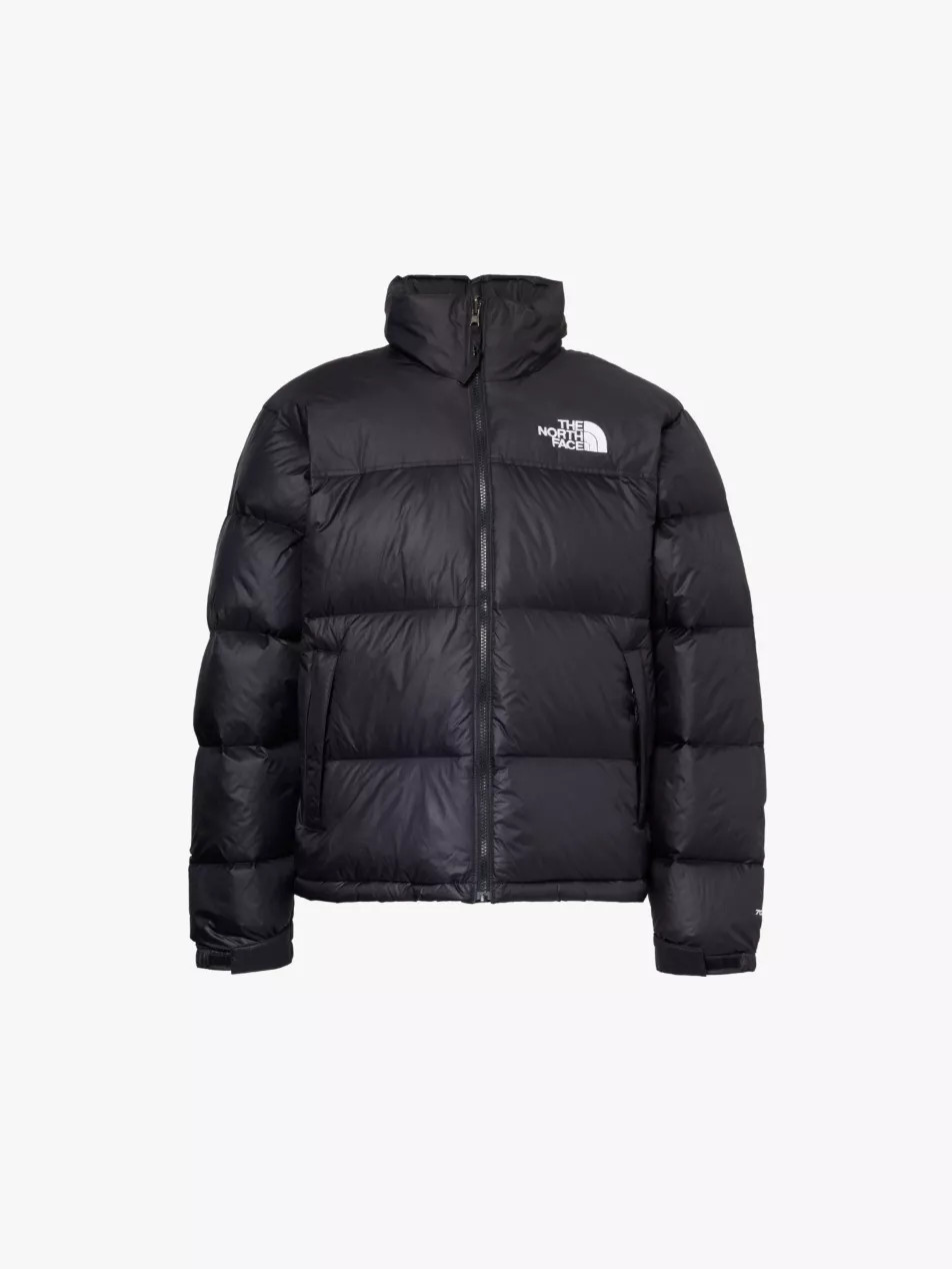 1996 Retro Nuptse funnel-neck nylon down jacket | Selfridges