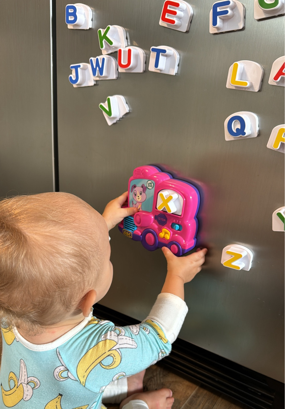 Learning our ABC’s & love this for when  I’m making meals it keeps her learning & busy! 

#leapfrog #educational 

#LTKFamily #LTKBacktoSchool #LTKKids
