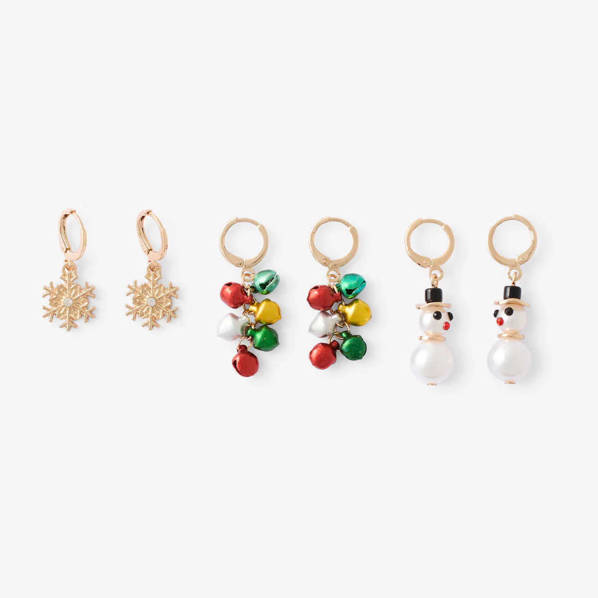 Set de 3 paires de boucles d'oreilles de Noël | Balaboosté 2024