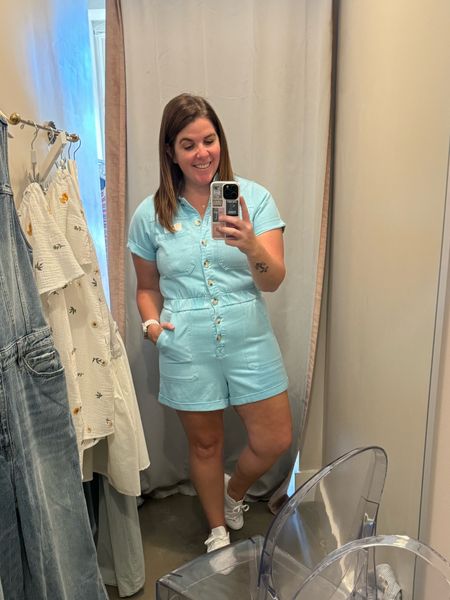 I’ve been loving these denim rompers from show Me Your Mumu and now they have out the cutest colors for spring and summer! The romper runs a tad small, so I would say to size up and it comes in several color options! 

#LTKshoecrush #LTKmidsize #LTKstyletip