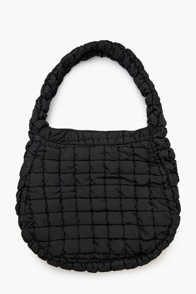 Quilted Nylon Tote Bag | Forever 21