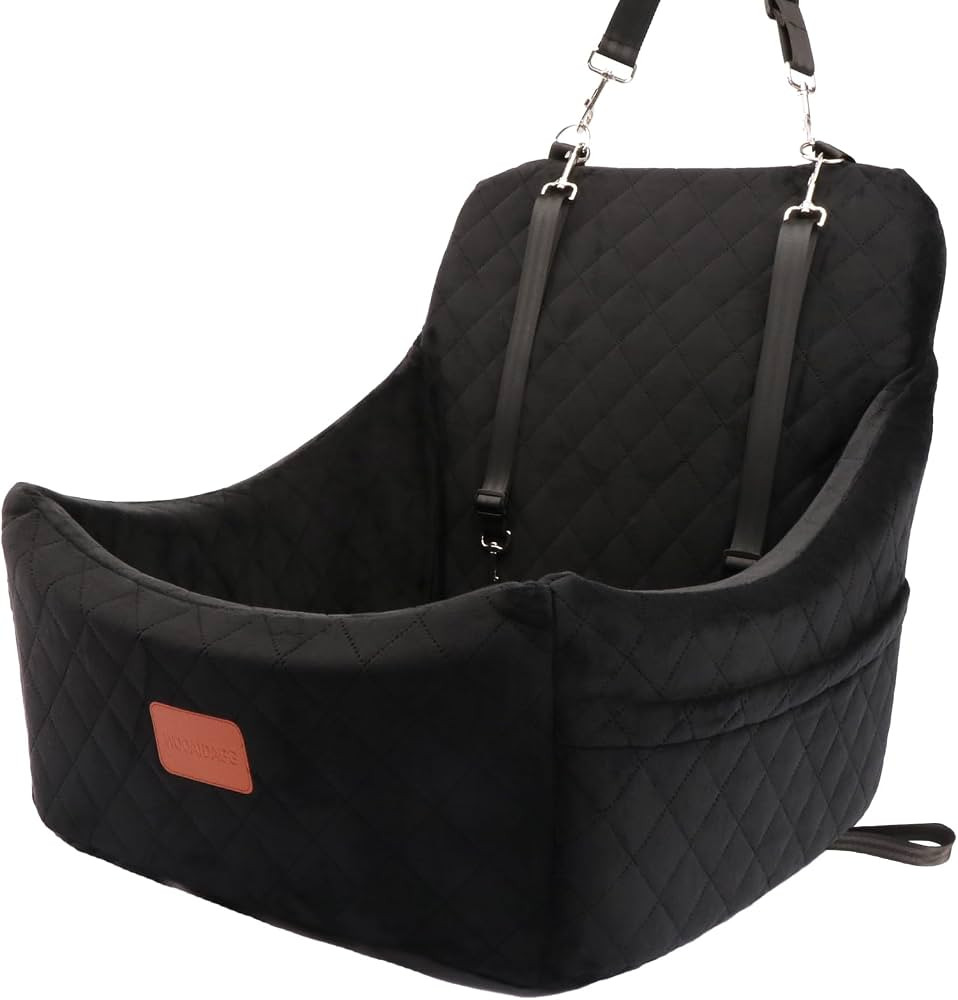 WOOAIDAGG Dog Car Seat for Medium Sized Dog,Pet Travel Car Bed with Seat Belt Channle,Fully Detac... | Amazon (US)