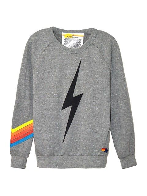 Bolt Chevron Crew Sweatshirt | Saks Fifth Avenue