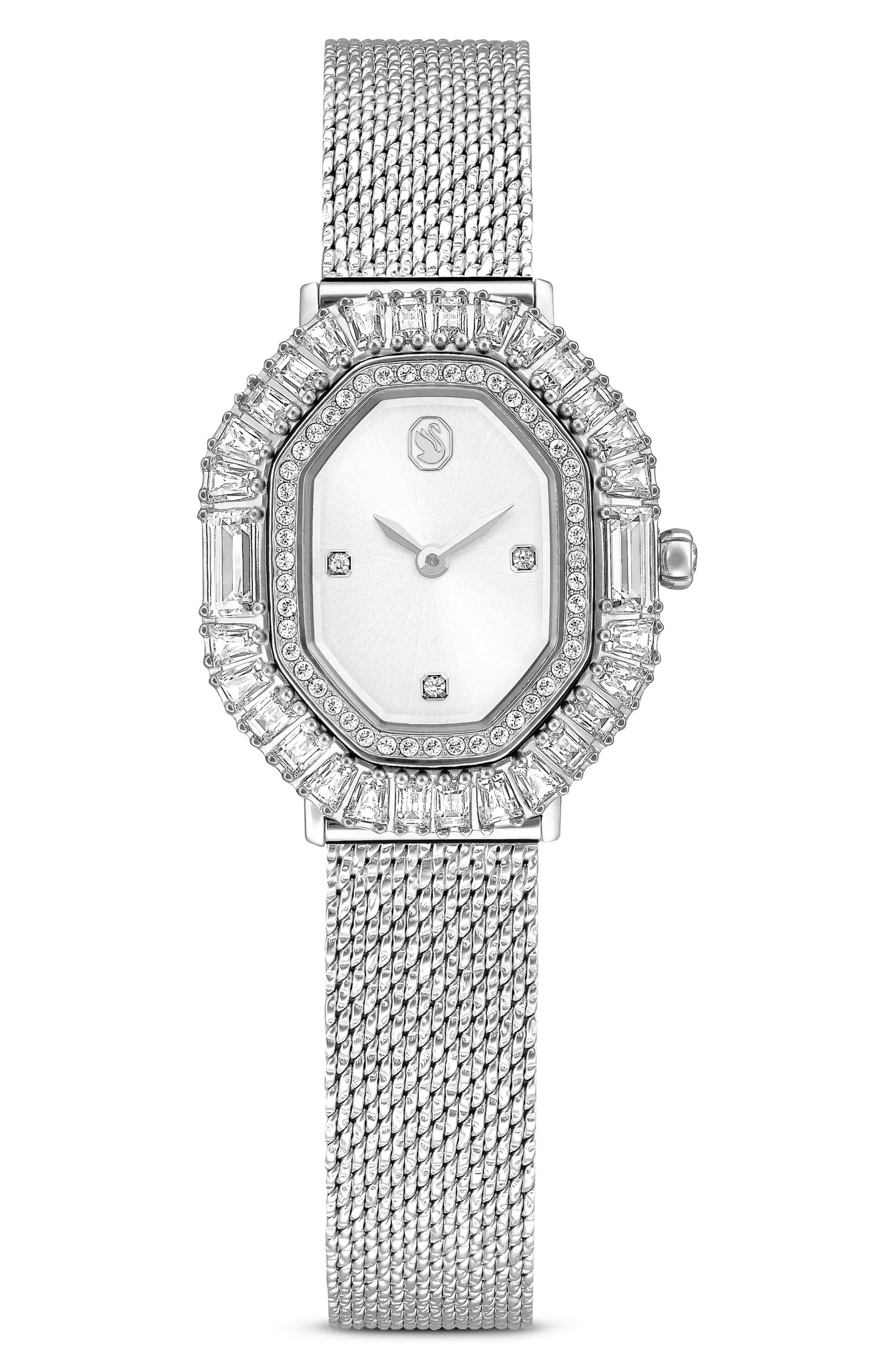 Swarovski Matrix Octagon Mesh Strap Watch, 30mm x 25mm | Nordstrom | Nordstrom