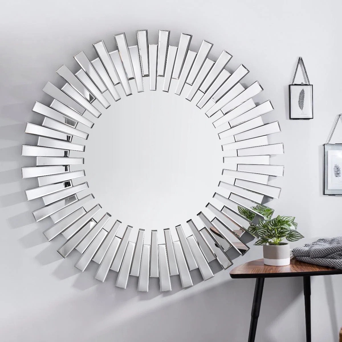 The Twillery Co.® Norwalk Modern & Contemporary Round Bevelled Wall Mirror & Reviews | Wayfair | Wayfair North America