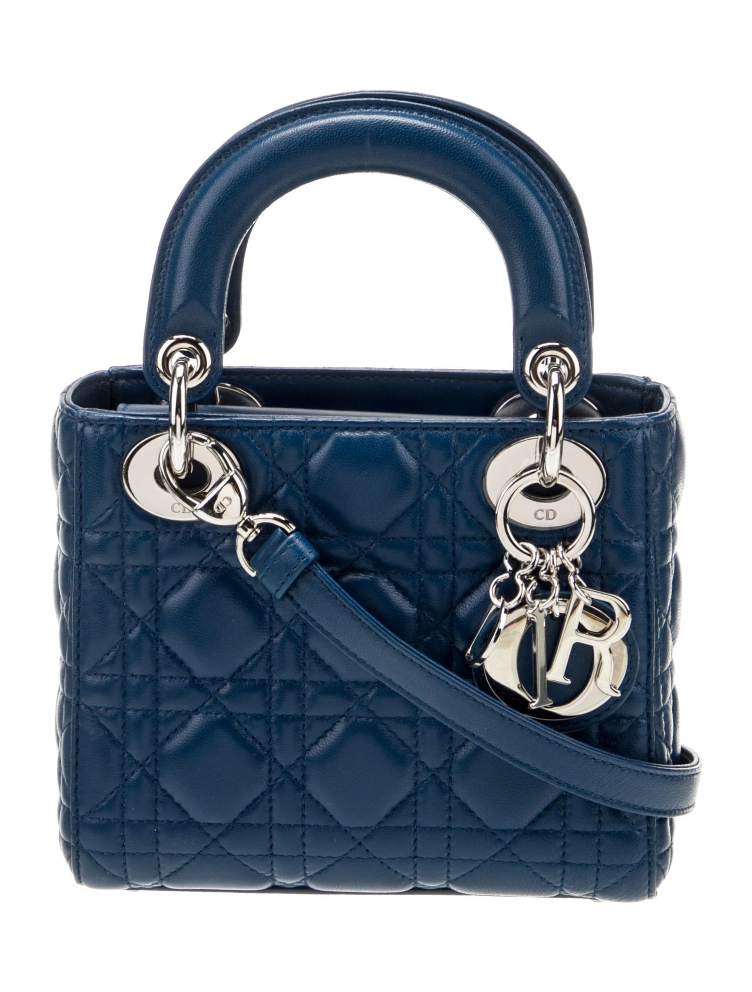 Cannage Lady Dior Mini | The RealReal