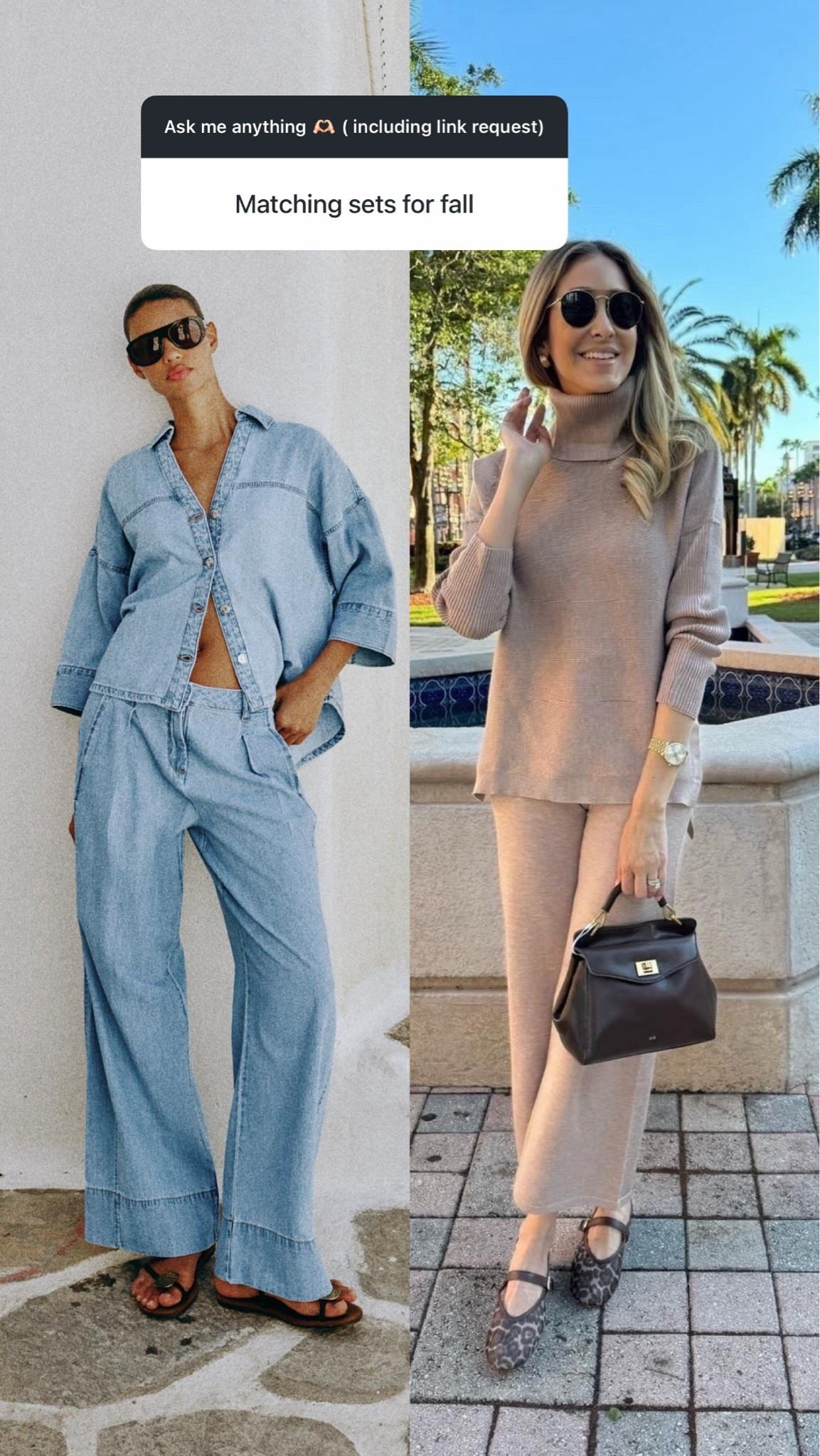 Matching sets for fall 
And

#LTKOver40 #LTKSeasonal #LTKTall