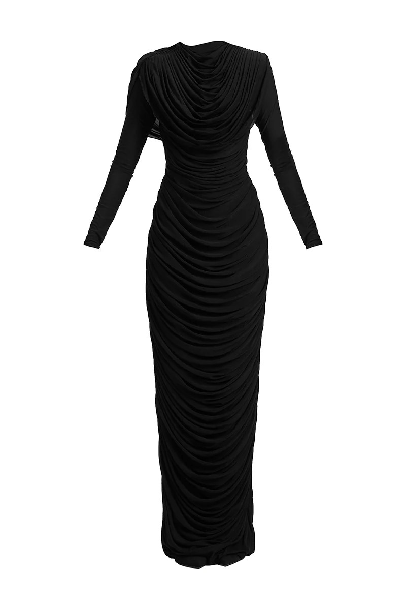 GRACE LONG SLEEVE MAXI DRESS | Deme by Gabriella | CULT MIA | CULT MIA UK LTD