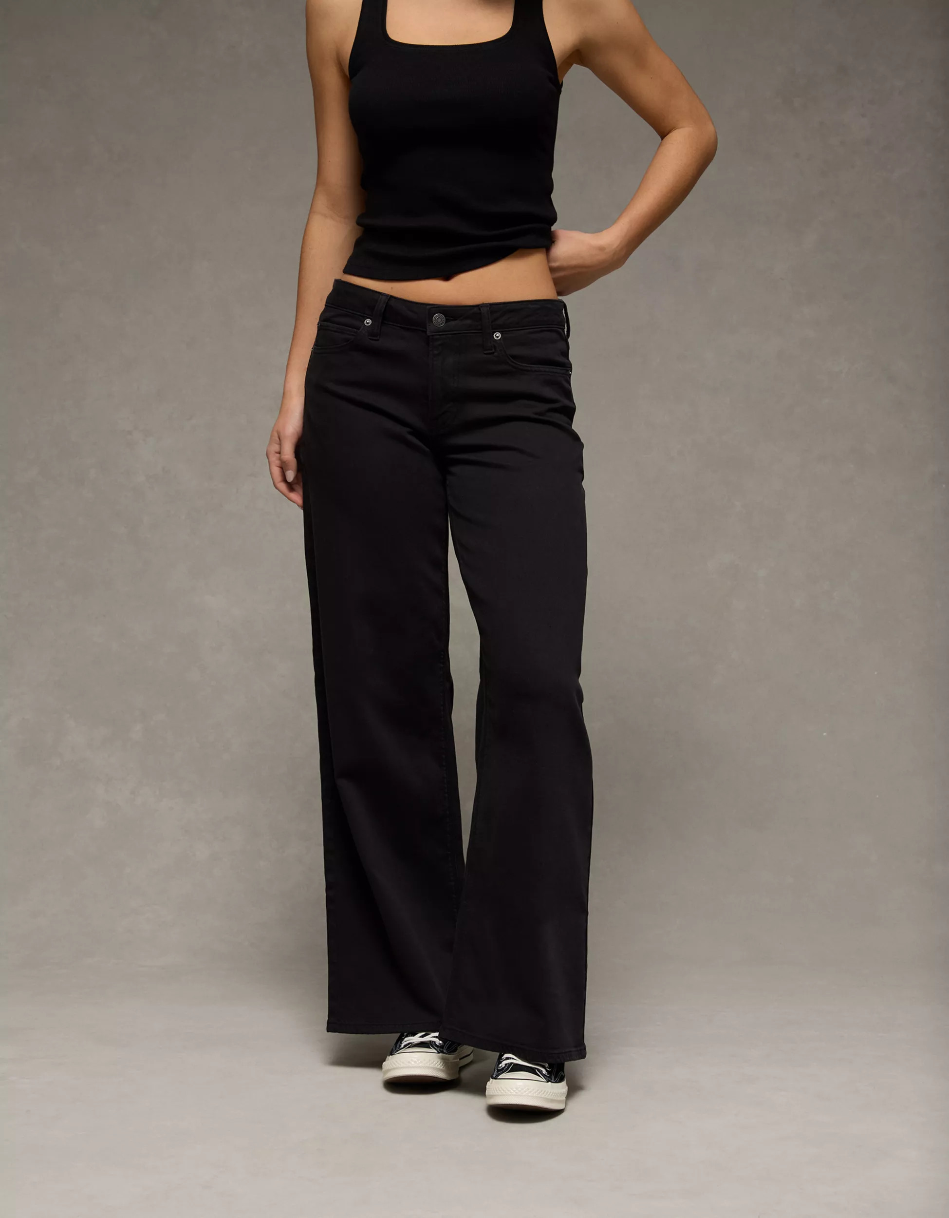 AE Dreamy Drape Stretch Low-Rise Ultra Wide-Leg Pant | American Eagle Outfitters (US & CA)