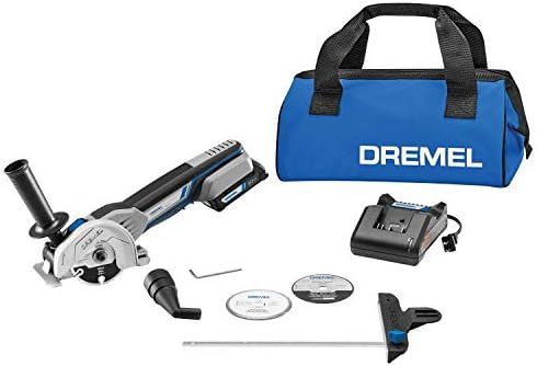 Dremel US20V-01 Compact Circular Saw Tool Kit with (1) 20V Battery, (3) Cutting Wheels & Storage ... | Amazon (US)