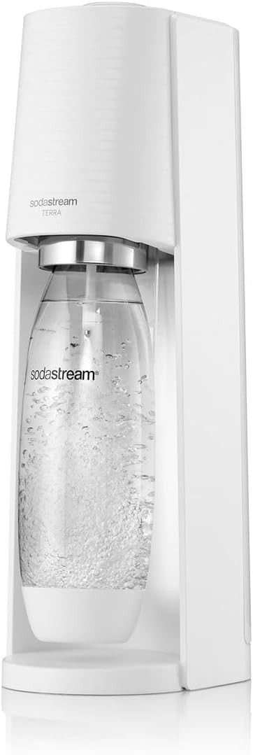 SodaStream - Terra Sparkling Water Maker, Quick Connect CO2 system, Includes 60L Gas Cylinder, BP... | Amazon (UK)