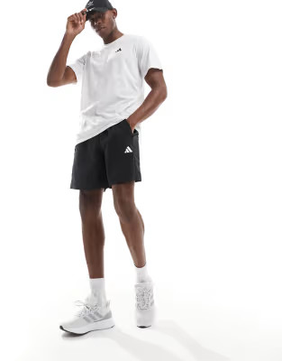 adidas Training Essential woven shorts in black | ASOS (Global)
