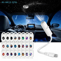1Set USB Galaxy Projector Night Light 360° Rotate LED Starry Sky Ambient Lamp For Party Home Decoration | AliExpress (US)