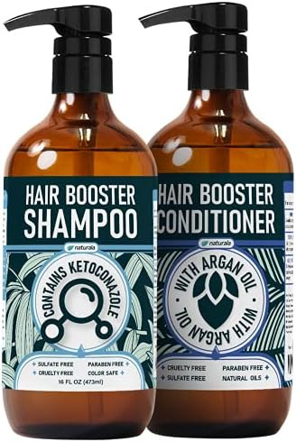 Naturala Hair Growth Shampoo and Conditioner Set - All-Natural Formula with Biotin, DHT Blockers,... | Amazon (US)