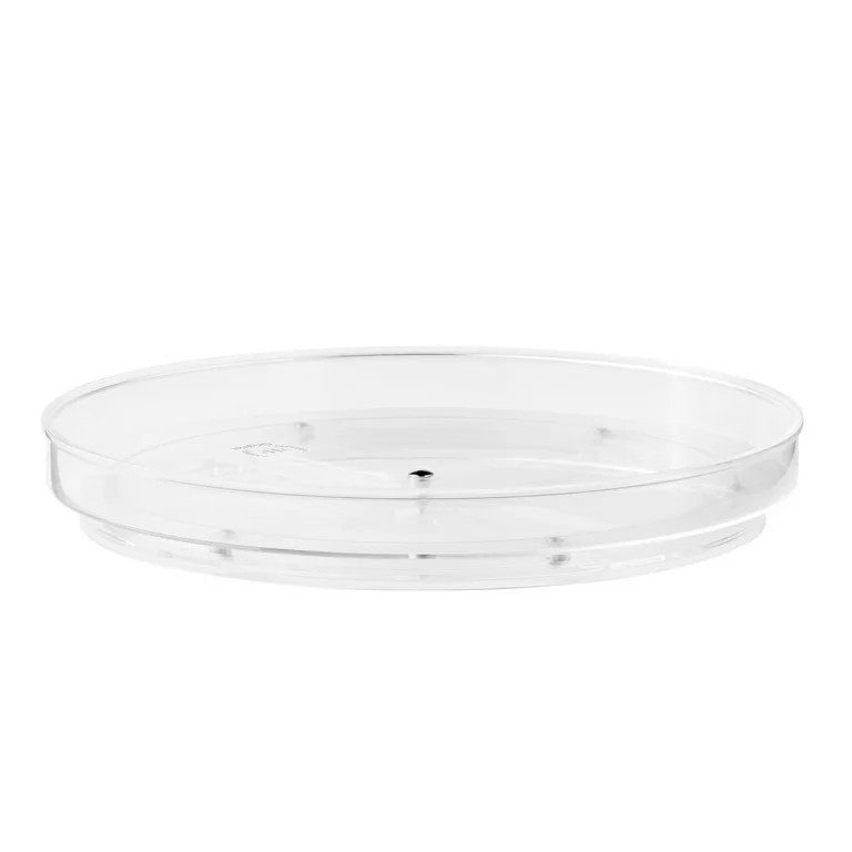 The Home Edit Low Wall Turntable, 10" Plastic Modular Storage System - Walmart.com | Walmart (US)