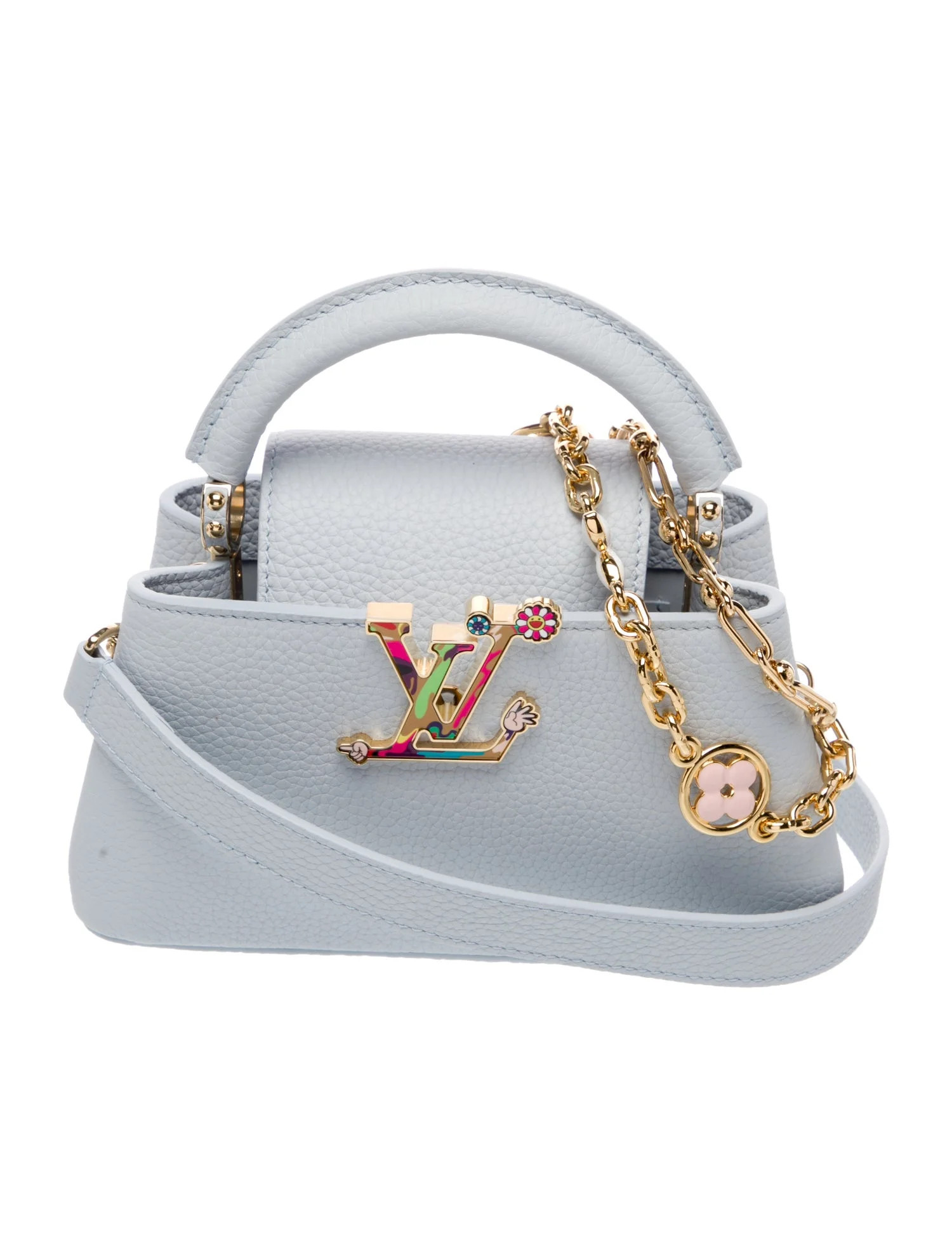 Taurillon Leather x Takashi Murakami Capucines East-West Mini 2025 w/ Tags | The RealReal