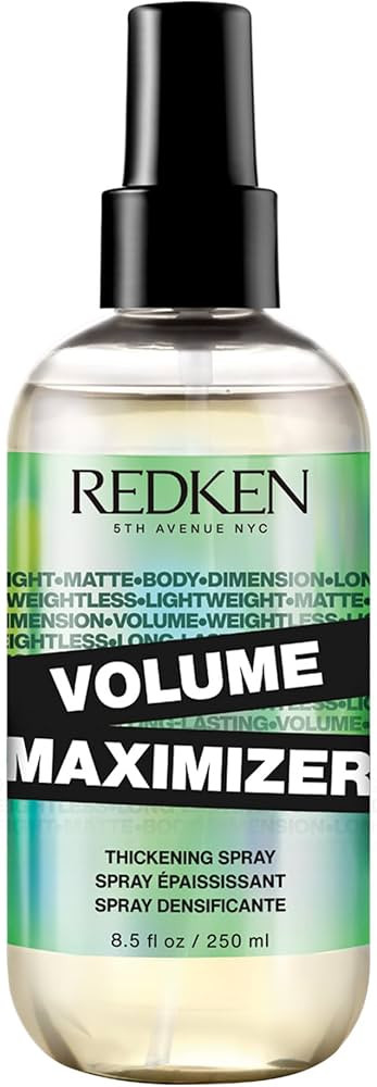 Redken Volume Maximizer Thickening Spray – Weightless Volumizing Spray For All Hair Types, Adds... | Amazon (US)