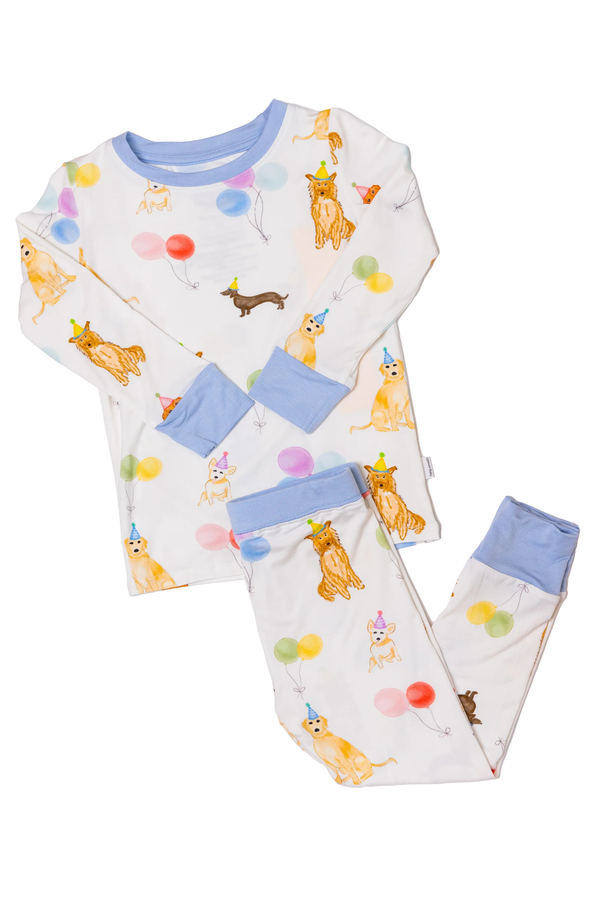 Dog Party 2 Piece Pajama | The Uptown Baby