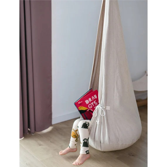 Pure Linen COCOON SWING for Kids  Kids Christmas Gift - Etsy | Etsy (US)
