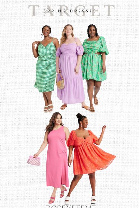 Target finds , target spring , target spring dresses 

#LTKunder50 #LTKcurves #LTKSeasonal