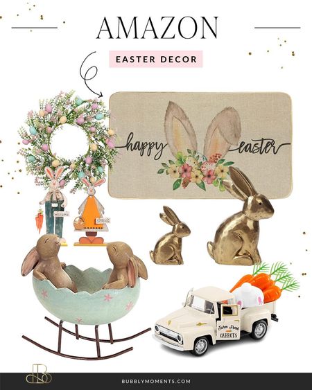 Amazon Easter Decorations. Home Finds. Home Refresh#LTKhome #LTKSeasonal #LTKfindsunder100 #amazonfinds #amazonhome #homefinds #homedecor #homerefresh #easterdecor  #easteregg #easterbunny #easterweekend #eastersunday


