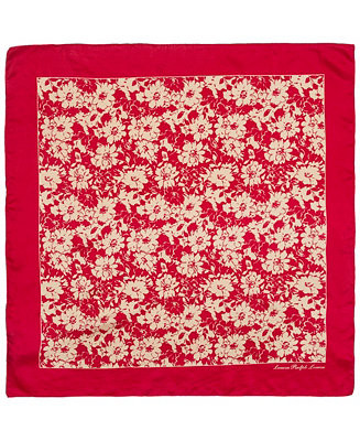 Spring Flowers Small Square Scarf | Macy's
