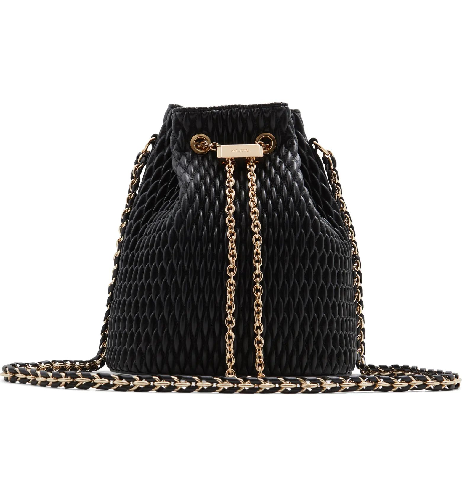 Natalya Quilted Faux Leather Bucket Bag | Nordstrom