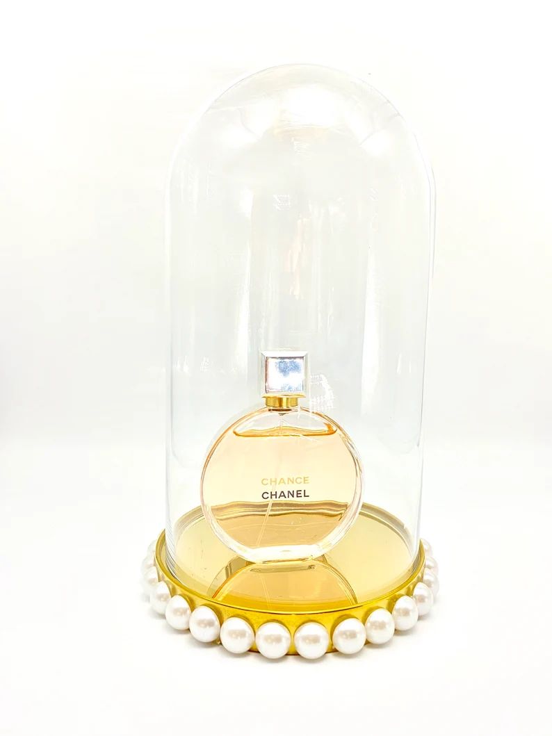 Glass Dome Perfume Holder Perfume Storage Stand | Etsy | Etsy (US)
