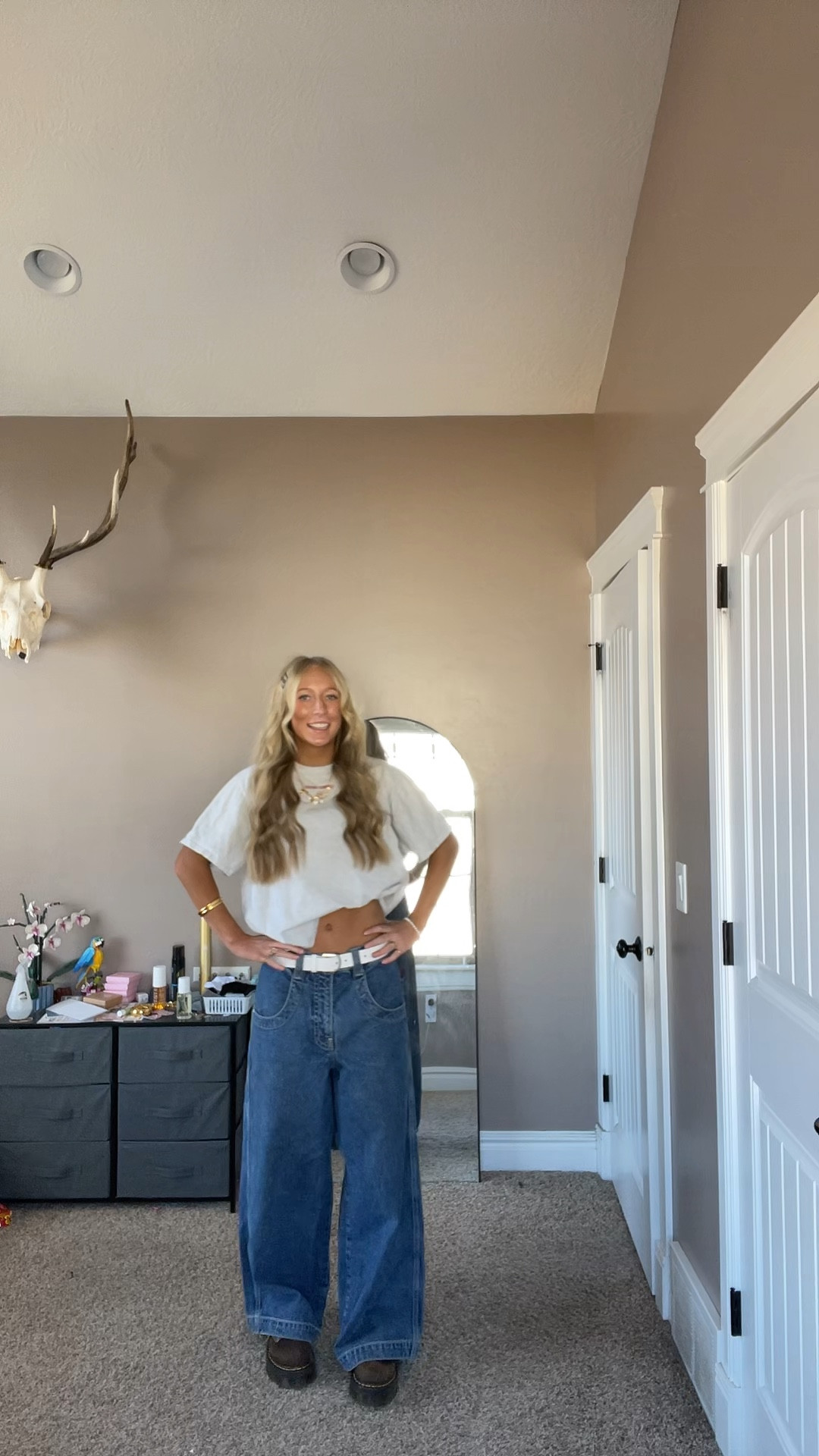 shirt is lonely ghost and jeans are jnco!