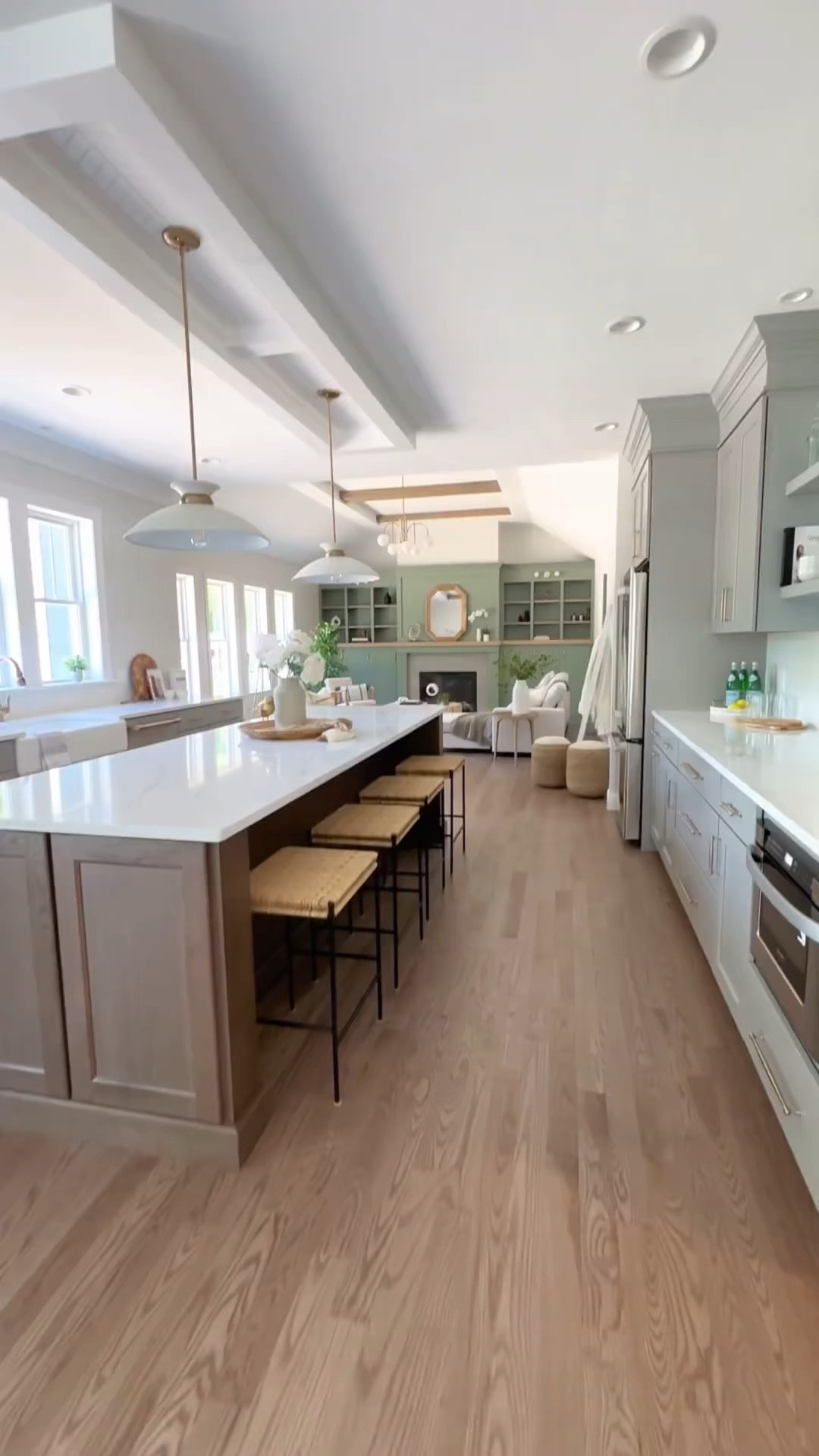 Neutral and nature-inspired paints and finishes from the kitchen in our latest new construction. 

#LTKhome