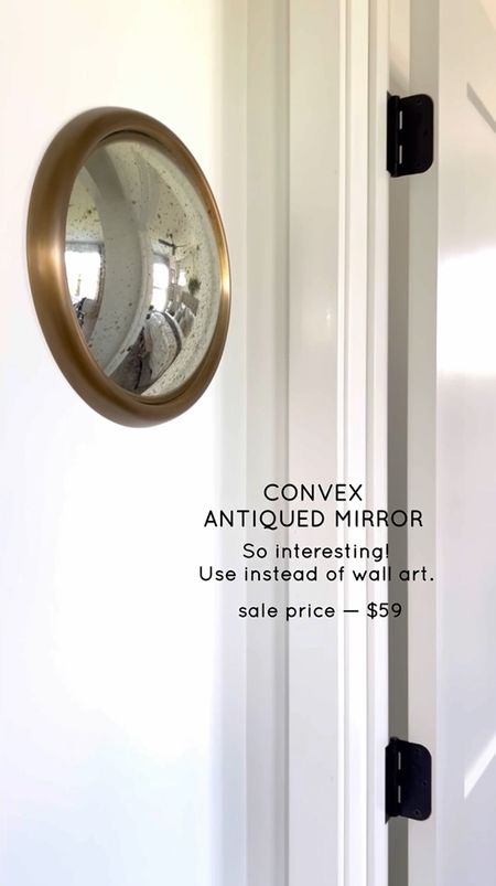I love my convex mirror from McGee & Co. it’s on their Memorial Day sale  

#LTKFindsUnder100 #LTKSaleAlert #LTKHome