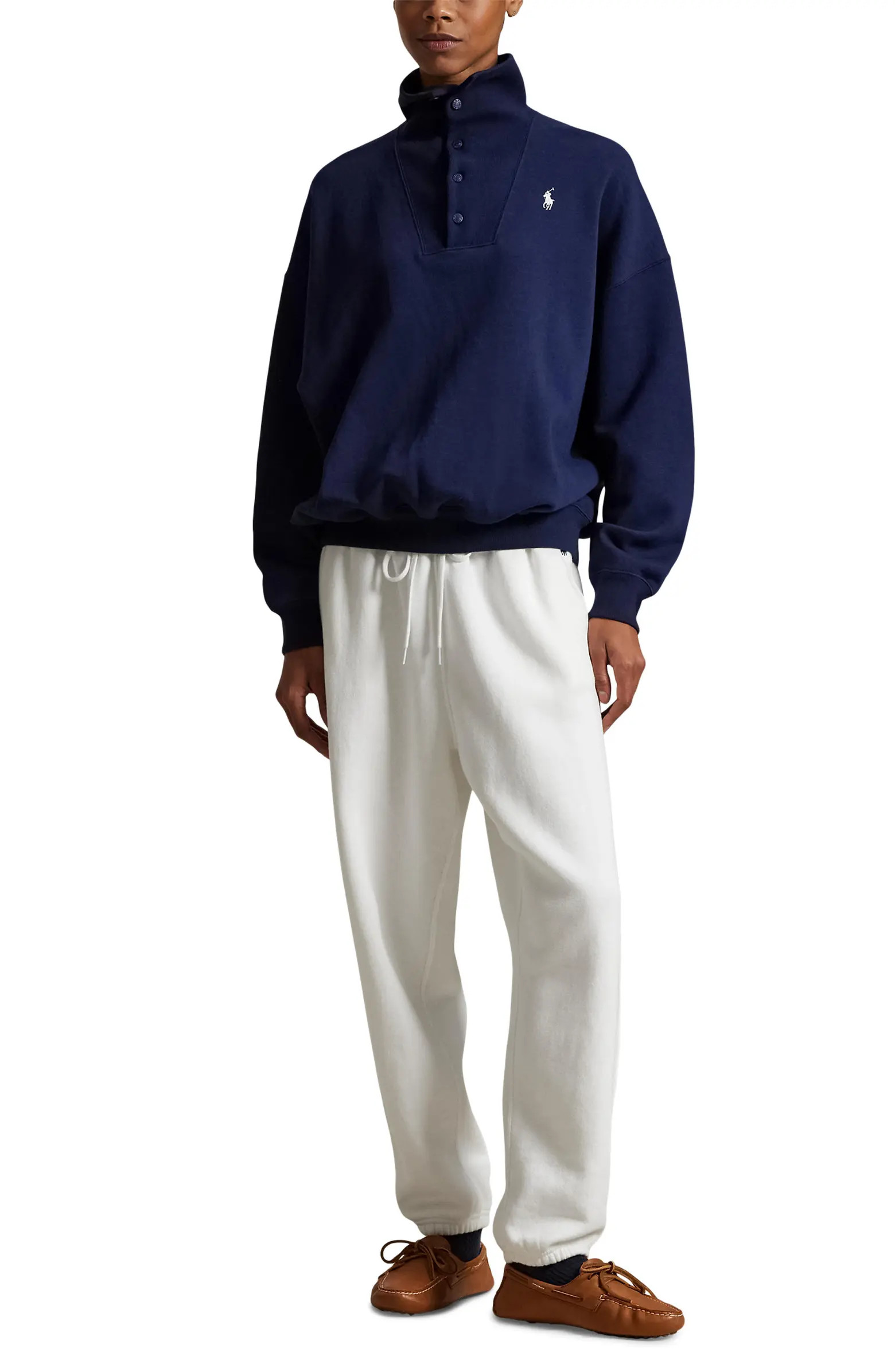 Team USA Embroidered Graphic Snap Placket Sweatshirt | Nordstrom