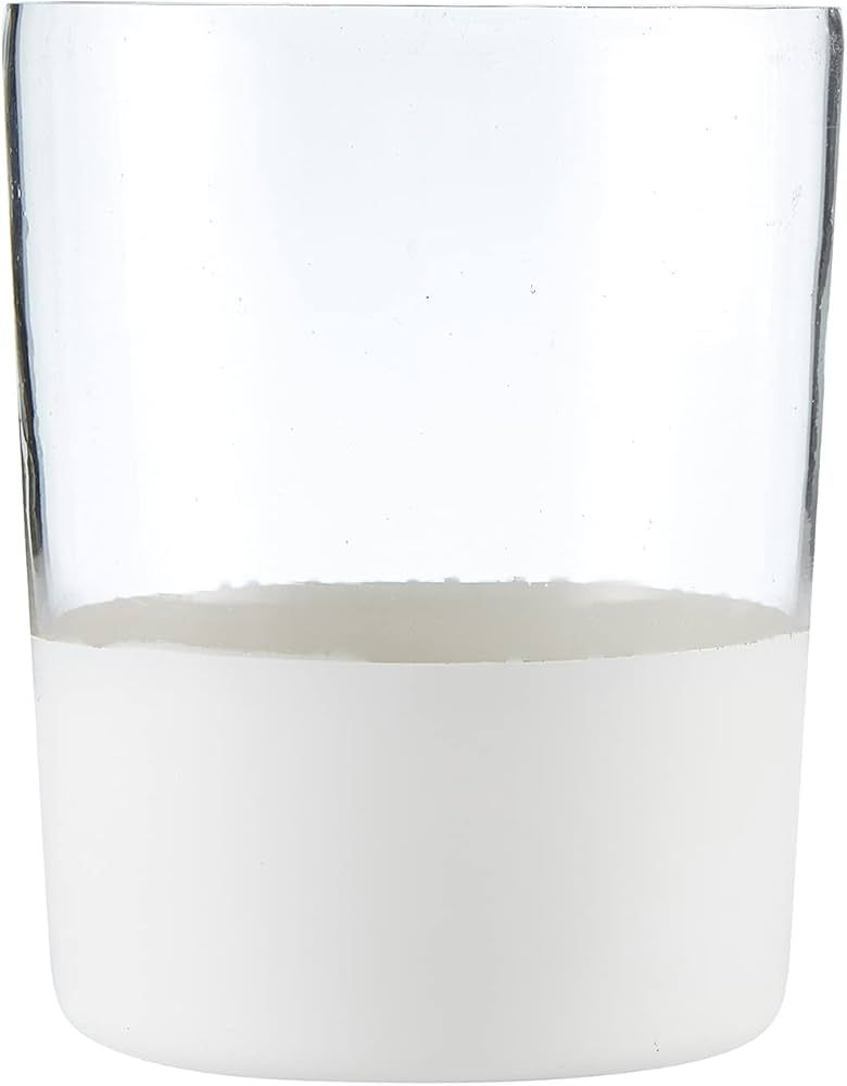 47th & Main Glass Decorative Vase, 5" Tall, Matte White Base | Amazon (US)