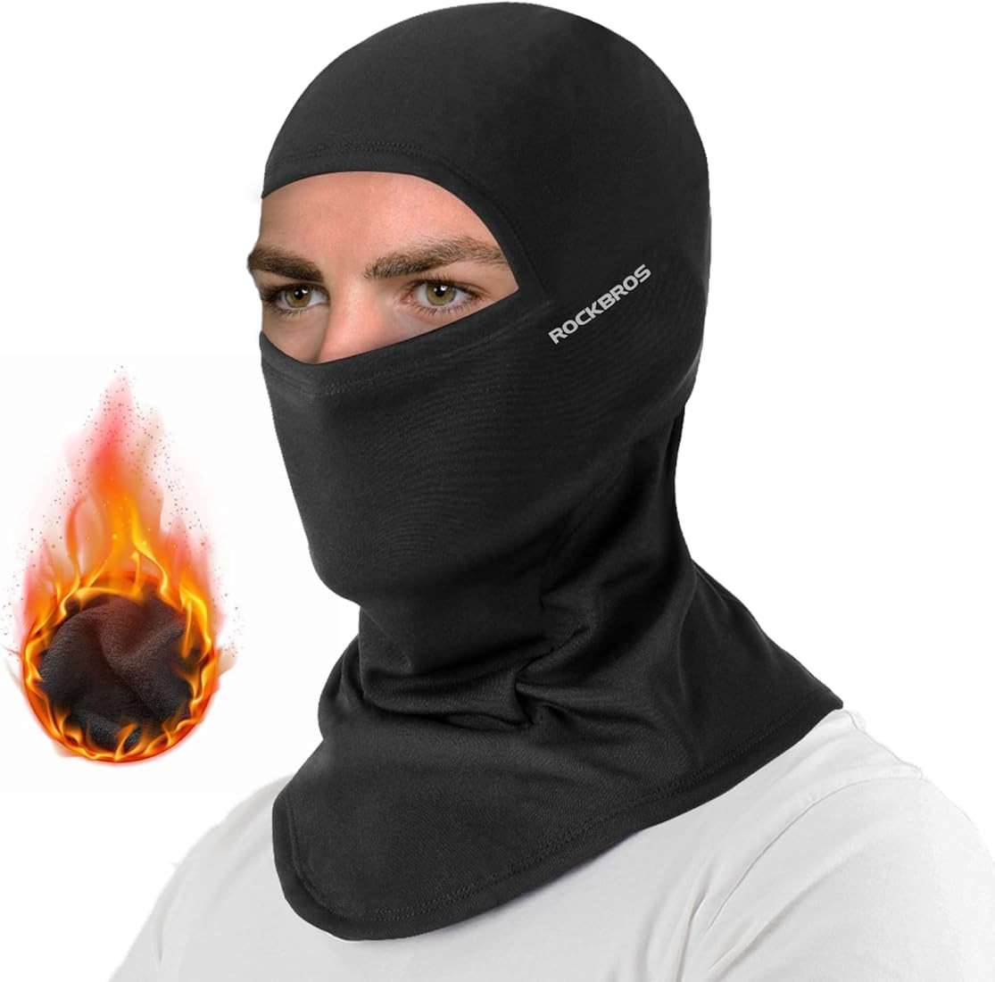 ROCKBROS Windproof Thermal Balaclava Ski Mask for Cycling, Running, Skiing - Men's and Women's at... | Amazon (US)